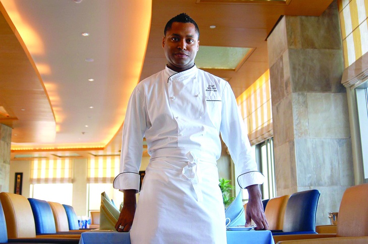 Marlon Alexander từng nấu ăn cho Ray Dalio và Christina Aguilera.  Ảnh: PRIVATE CHEFS, INC.