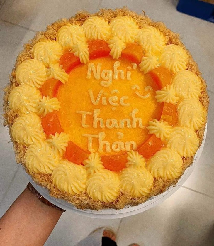 Chiếc bánh kem ngon lành nhất thế giới.