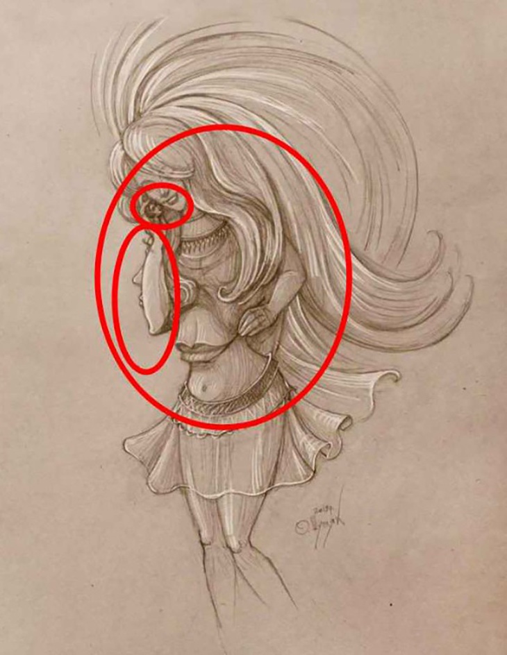 Mắt 10/10 có thấy 3 người phụ nữ ẩn giấu trong hình- Ảnh 2.