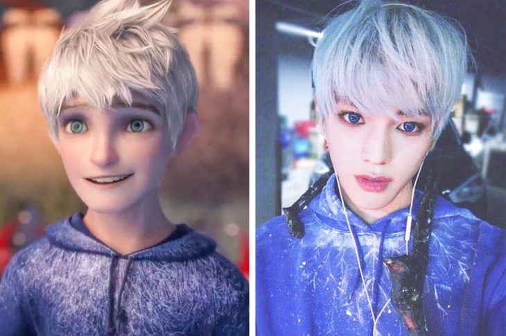 Nhân vật Jack Frost trong phim Rise of the Guardians và một tài khoản tumblr có tên longassrideof-tytrack.