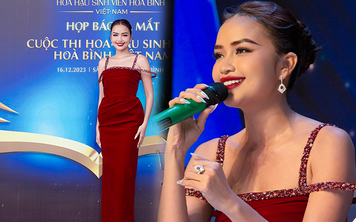 Hoa hậu Ngọc Châu làm giám khảo Hoa hậu Sinh viên hòa bình Việt Nam 2024