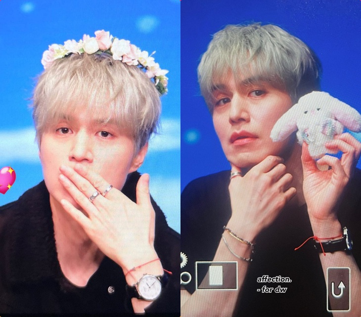 Lee Dong Wook nhiệt tình tạo dáng với món quà từ fan để bày tỏ tình cảm