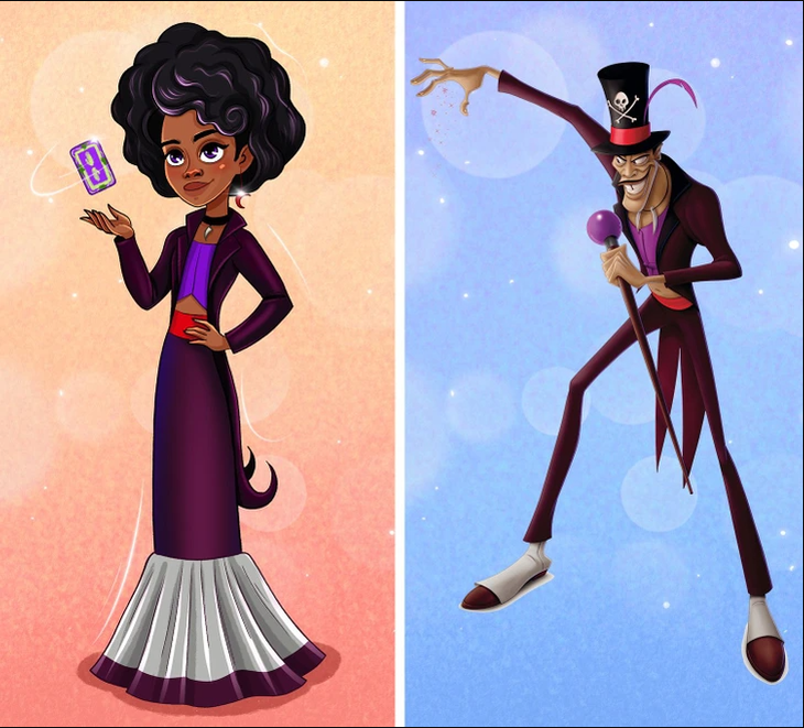 Nhân vật Dr.Facilier trong phim The Princess and the Frog.