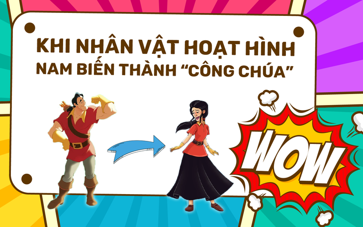 Các nhân vật hoạt hình phản diện của Disney sẽ trông như thế nào nếu họ "chuyển giới"