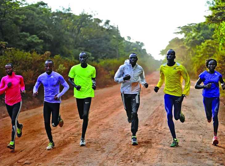 Nơi tập luyện của các VĐV người tị nạn.  Ảnh: REUTERS