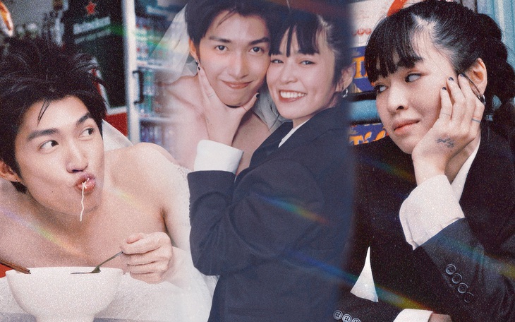 Cody Nam Võ gây cười khi mặc áo cô dâu trong MV mới