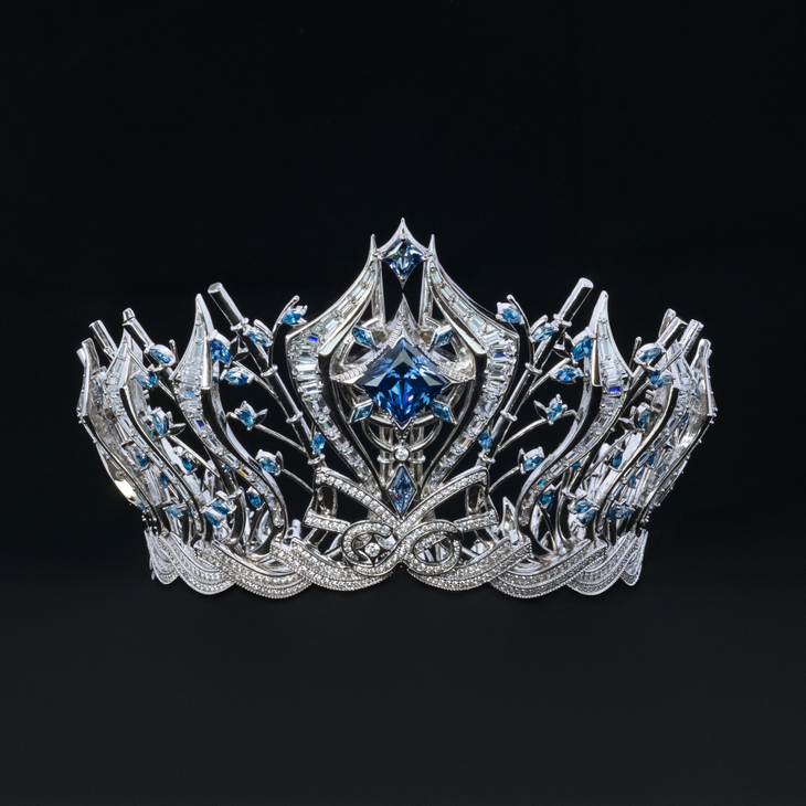 Vương miện Tre 15 là mẫu thiết kế 