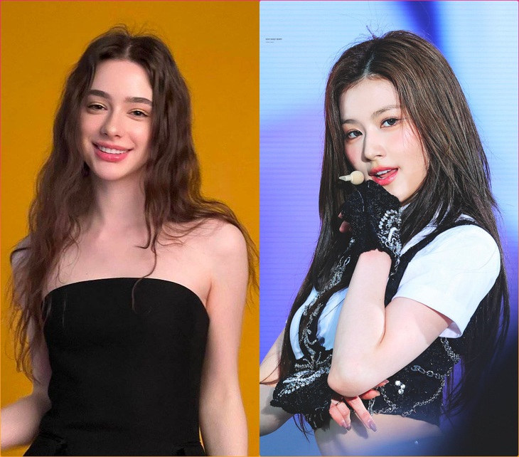 Ở hạng mục nữ, hot face Dasha Taran đến từ Nga và Sana (Twice) xếp vị trí thứ 2 và 3