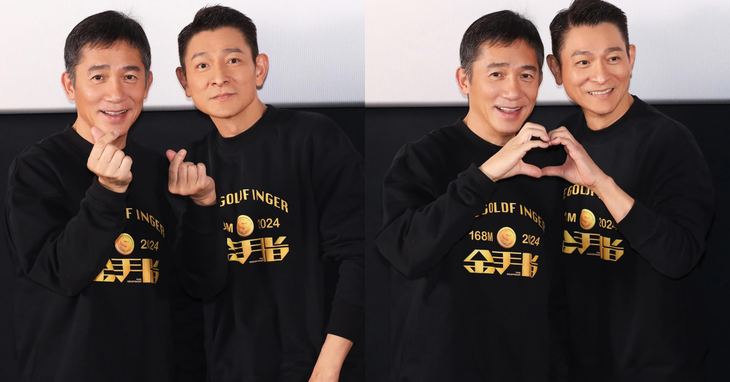 Sự đáng yêu của hai minh tinh Hương Cảng khiến nhiều người thích thú