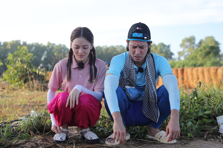 Đội Thuỳ Anh - Huy Khánh thực hiện thử thách Nấm 