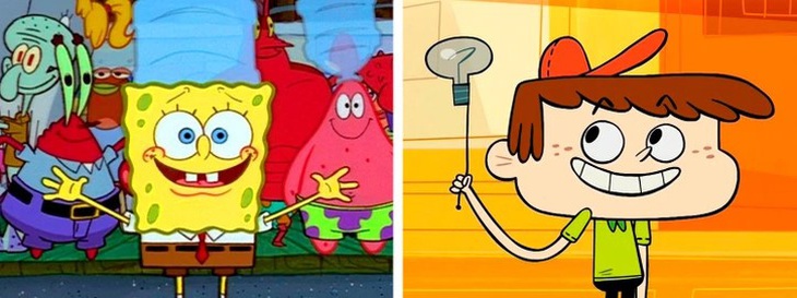 SpongeBob SquarePants và Toon Marty.