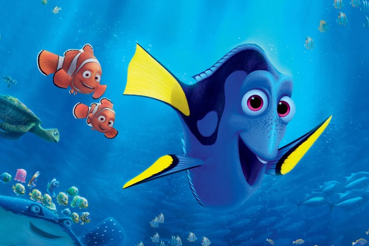 Nhân vật trong phim Finding Dory. 