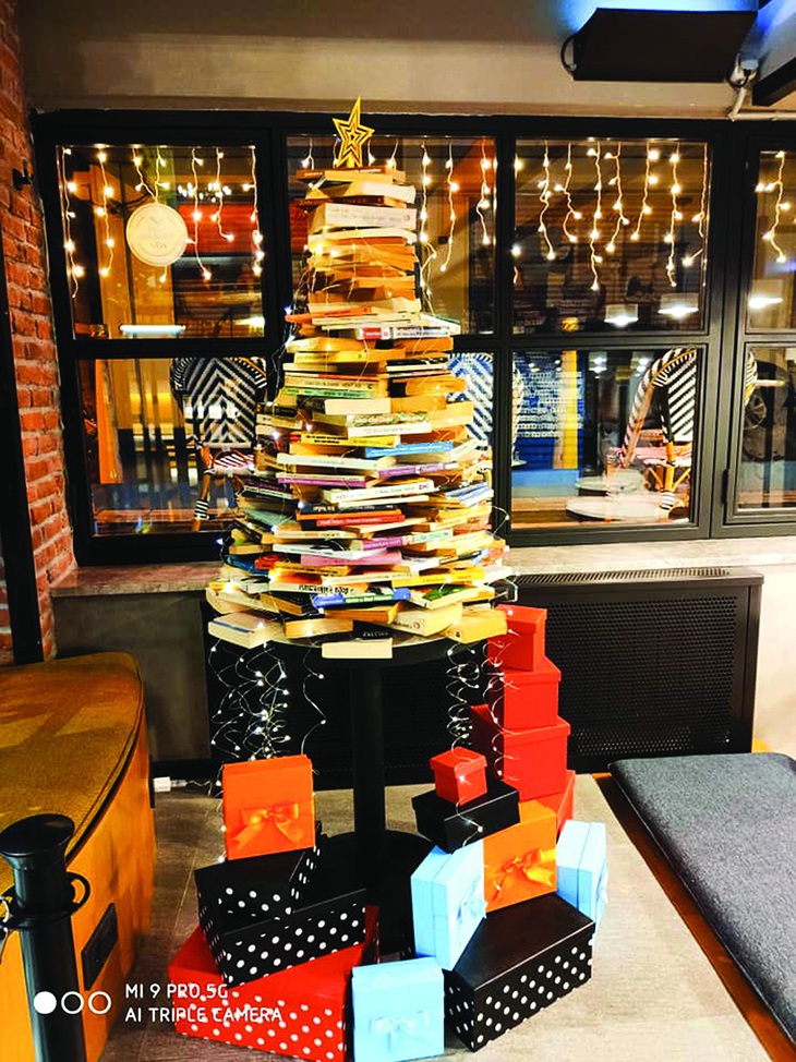 Hình ảnh mừng Giáng sinh ở Thổ Nhĩ Kỳ ngày nay. Ảnh: Đỗ Kh