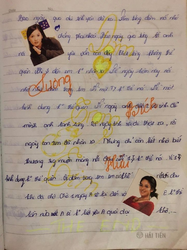 Loạt sổ ghi chép bài hát gợi nhớ cả thời hoa mộng của 8X - 9X - Ảnh 6.