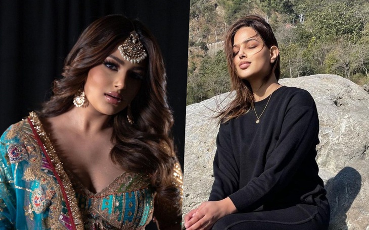 Hoa hậu Hoàn vũ Harnaaz Sandhu thon gọn bất ngờ sau 2 tuần kết thúc nhiệm kỳ