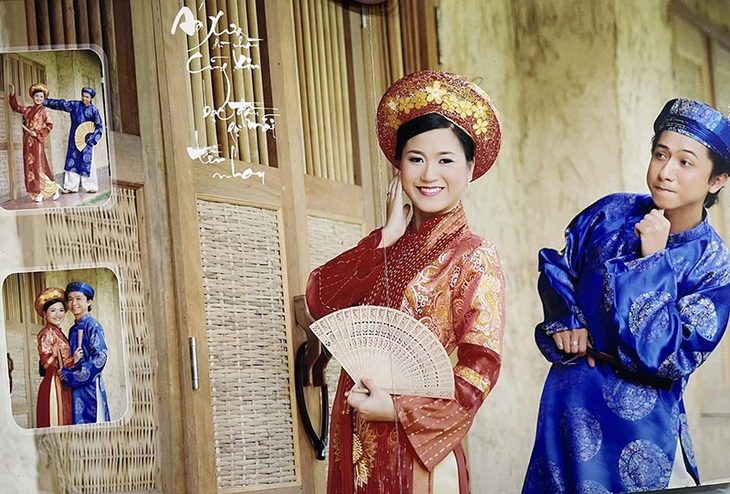 Ảnh cưới ‘độc lạ’ của Hứa Minh Đạt - Lâm Vỹ Dạ gây sốt - Ảnh 3.