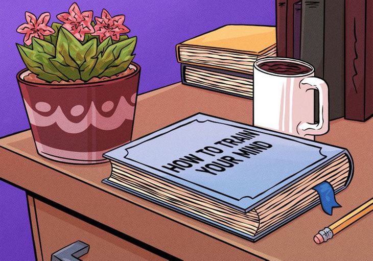 Tranh bàn làm việc có điểm gì bất thường? - Ảnh 1.