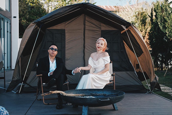 Ảnh vui sao Việt 21-2: Con gái lí lắc bên vợ chồng Cường Đôla - Ảnh 5.