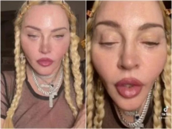 Madonna tự đăng ảnh khen mình dễ thương - Ảnh 4.