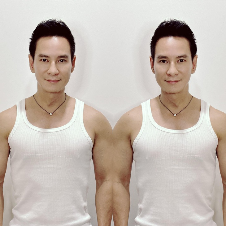 Vợ chồng Lý Hải - Minh Hà khoe diện mạo bất ngờ từ game lật mặt - Ảnh 2.