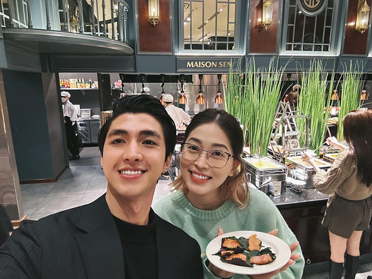 Ảnh vui sao Việt 6-2: Hoa hậu Đỗ Mỹ Linh mừng sinh nhật chồng - Ảnh 4.