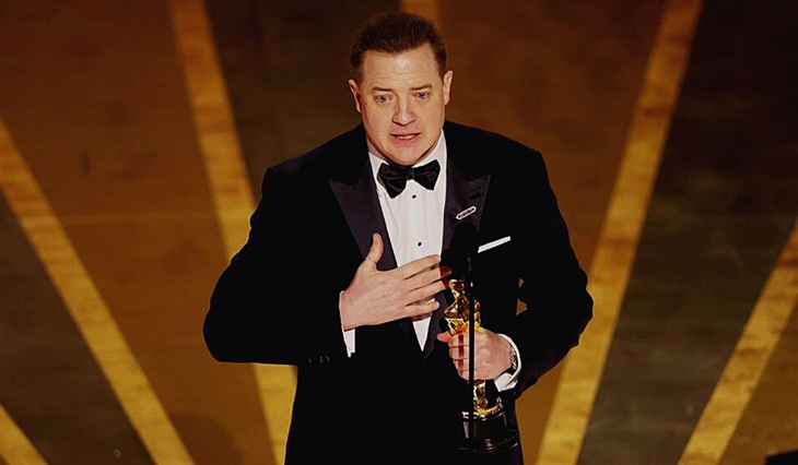 Vai diễn béo phì The Whale’ đem huy hoàng trở lại cho Brendan Fraser - Ảnh 4.