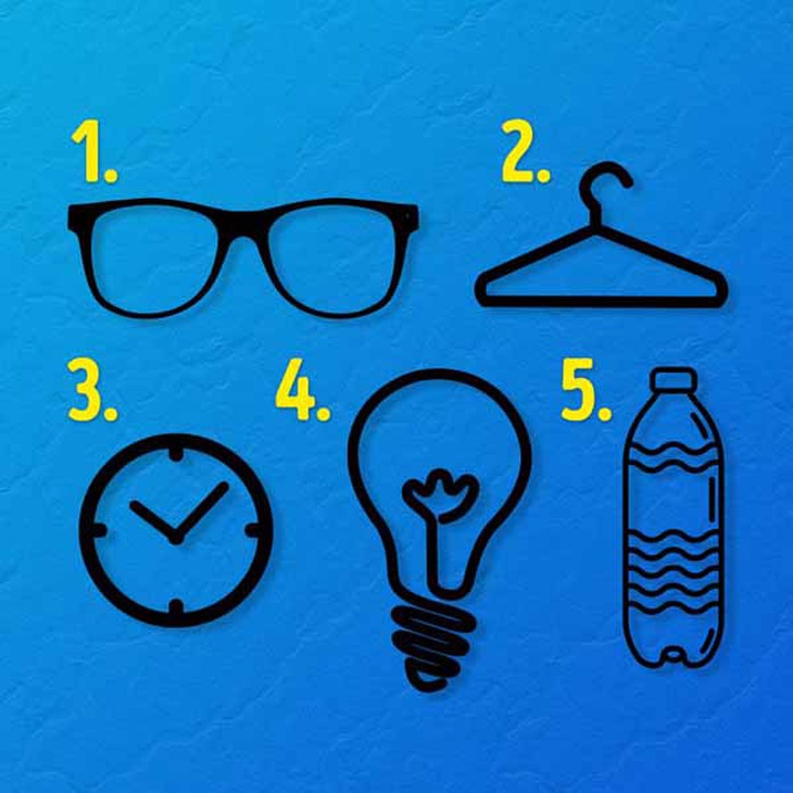 Trong hình có tất cả bao nhiêu đồ vật? - Ảnh 3.