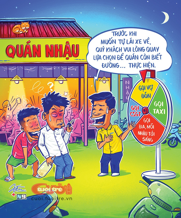 Cảnh sát giao thông ra quân, dân nhậu tính sao? - Ảnh 2.