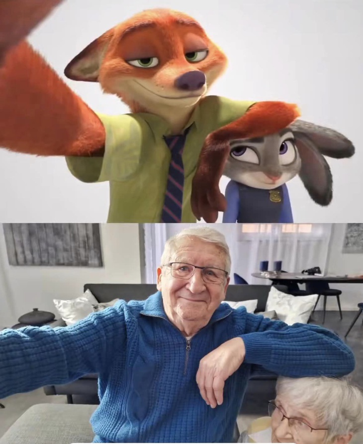 Bộ ảnh kỷ niệm 61 năm ngày cưới phong cách Zootopia của cặp đôi U90 gây sốt - Ảnh 7.