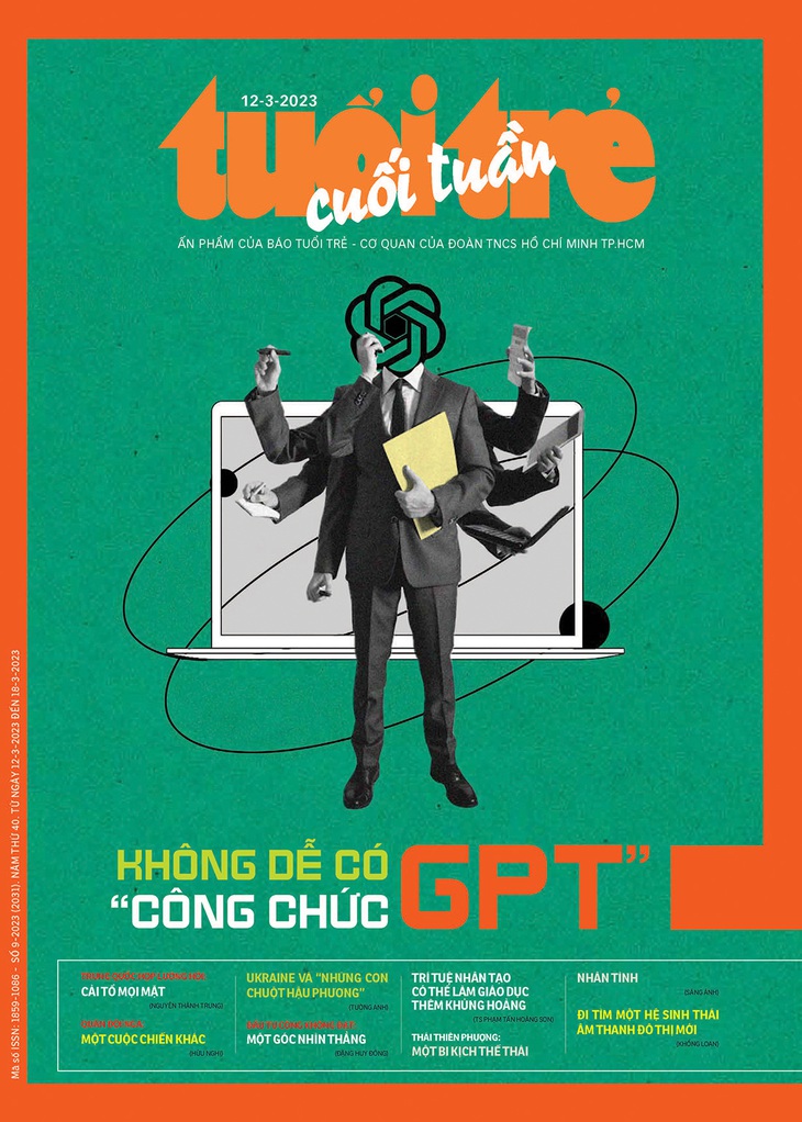 Tuổi Trẻ Cuối Tuần số 9-2023: "Không dễ có "công chức GPT"" - Ảnh 1.