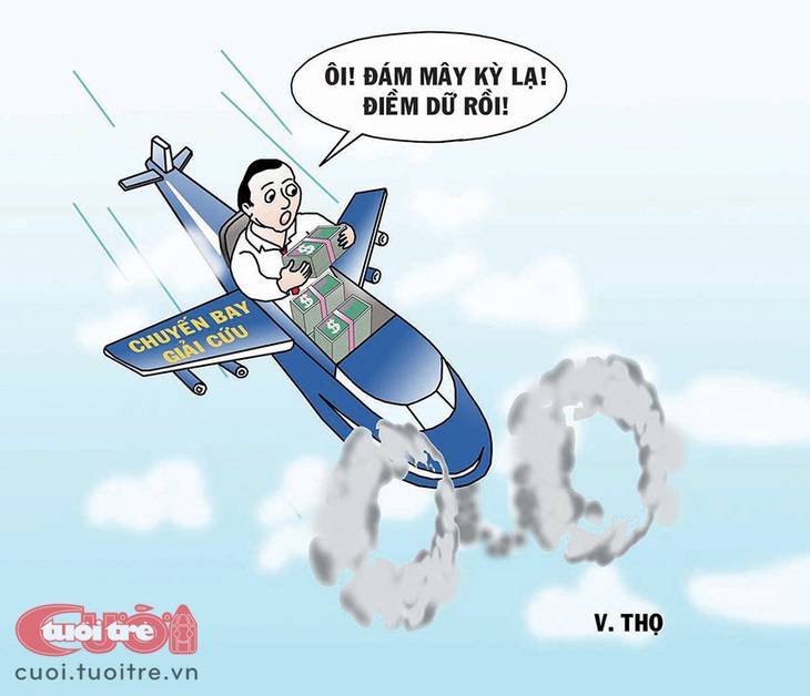 Chuyến bay giải cứu và đám mây kỳ lạ - Ảnh 1.