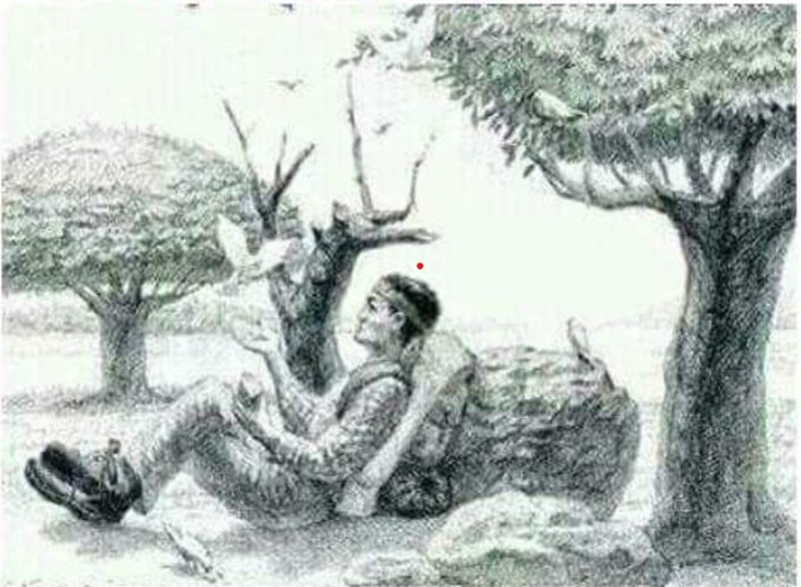 Chỉ thiên tài mới thấy khuôn mặt ẩn giấu trong tranh leo núi - Ảnh 7.