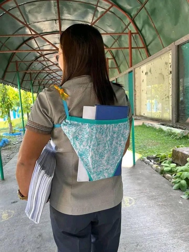 Trường tổ chức ngày không túi, trùm cuối làm cười đau bụng! - Ảnh 11.