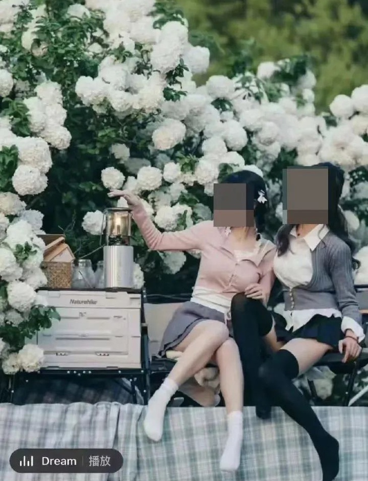 Leo lên nóc phòng bảo vệ để sống ảo - Ảnh 1.