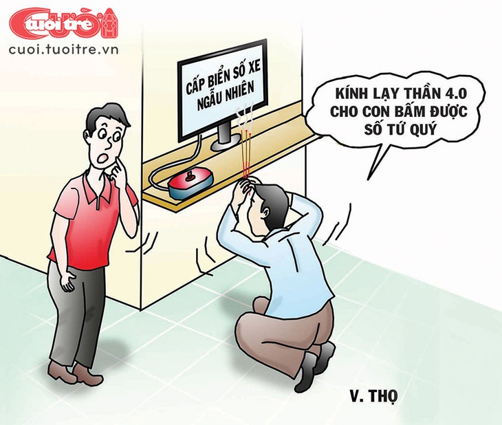 Cúng thần biển số - Ảnh 2.