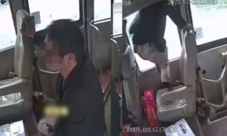 Mắc đi vệ sinh, hành khách nhảy khỏi xe đang trên cao tốc - Ảnh 1.