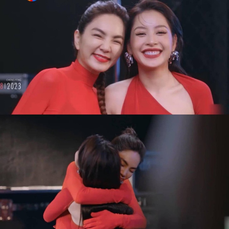 Thí sinh đến từ Việt Nam cũng khoe ảnh thân thiết bên các chị đại Cbiz