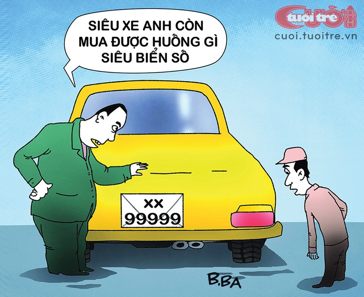 Mối quan hệ hữu cơ giữa xe sang và biển số đẹp - Ảnh 1.