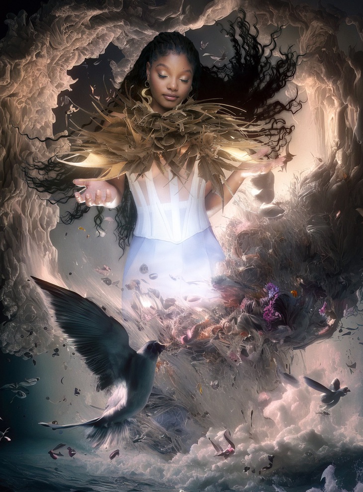 ‘Nàng tiên cá’ Halle Bailey hết bị chê bai nhan sắc - Ảnh 5.