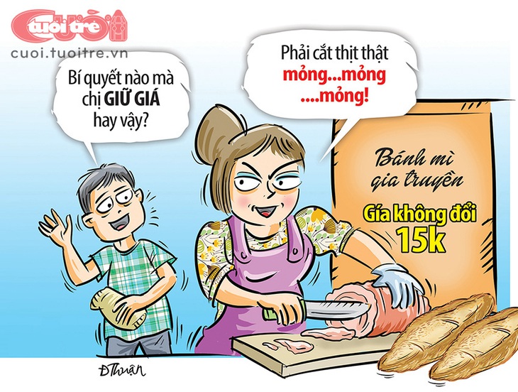 Con trai bà bán bánh mì tự tin về món ăn quốc dân - Ảnh 2.