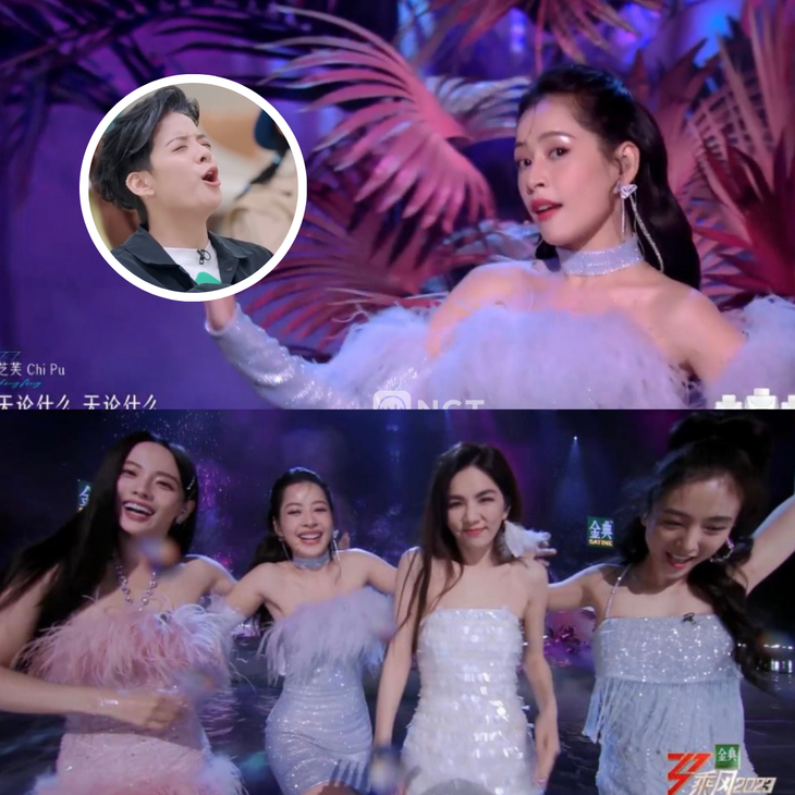 Chi Pu bắn nốt cao của "See tình" giành TOP1 phiếu bầu tại "Đạp gió 4" khiến Amber hú hét