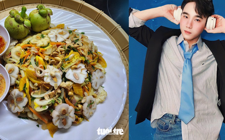 Trời nóng, trà mãng cầu 