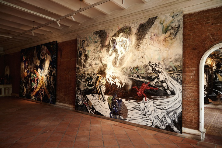 Không gian khác có gì hot mà vợ chồng Tóc Tiên tay trong tay thưởng thức? - Ảnh 7.