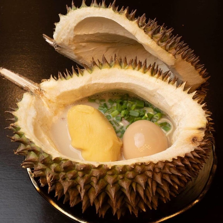 Ramen sầu riêng khiến netizen đồng thanh: Đại hạn đến rồi - Ảnh 1.