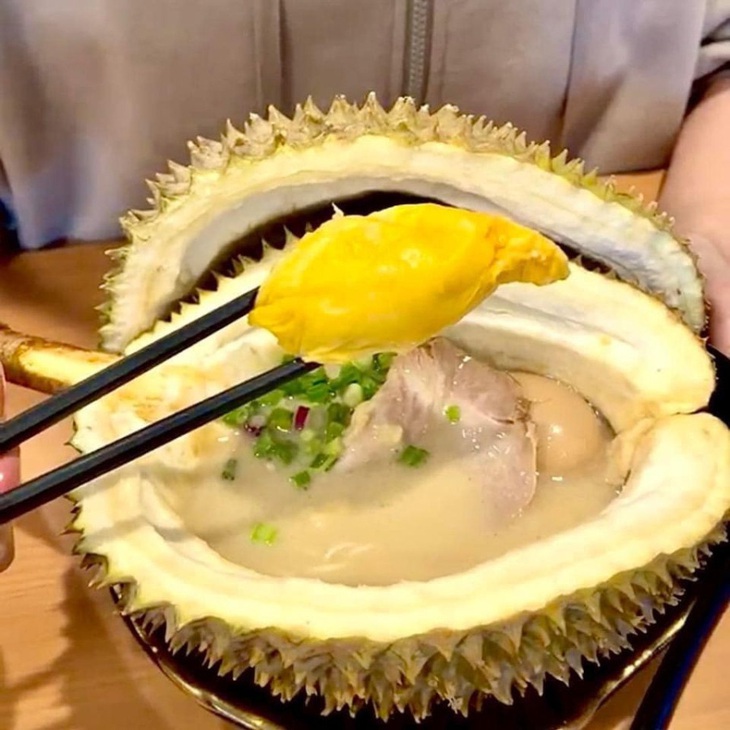 Ramen sầu riêng khiến netizen đồng thanh: Đại hạn đến rồi - Ảnh 2.