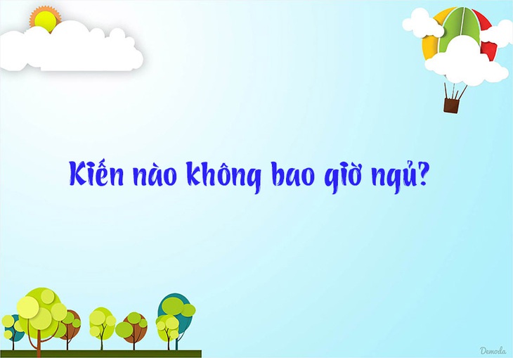 Những câu đố mẹo, chỉ người thông minh mới giải được - Ảnh 1.