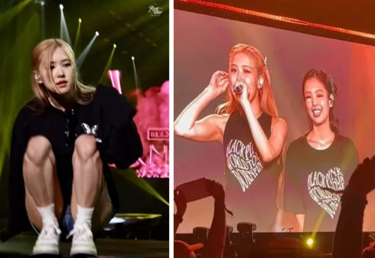 Đôi chân của Rosé gây bão mạng - Ảnh 1.