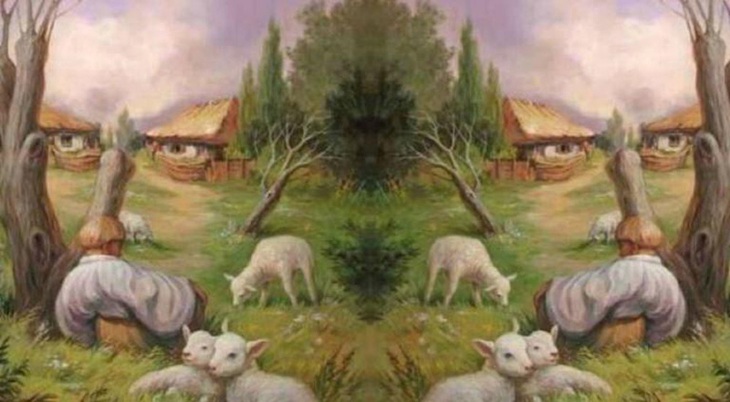 Bức tranh nhìn thấu điều quan trọng nhất với bạn trong tình yêu - Ảnh 1.