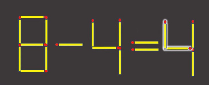 Di chuyển một que diêm để 1-3=2 thành phép tính đúng - Ảnh 9.