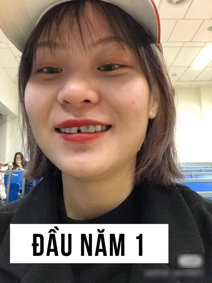 Cô gái thay đổi ngoạn mục sau 4 năm đại học - Ảnh 1.